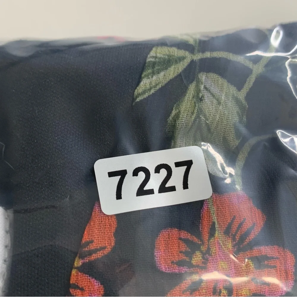 Calvin Klein Women's 3/4 Sleeve Floral Printed Chiffon Dress Size 8
